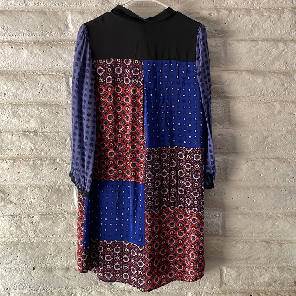 Moulinette Soeurs for Anthro patchwork Foulard silk tunic/dress - Picture 5 of 5